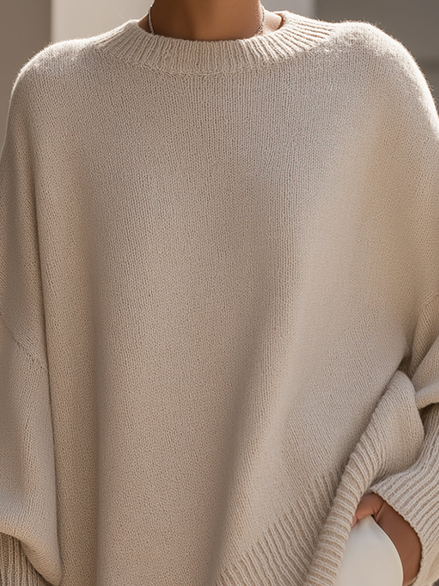 ELODIE™ | Wool-Blend Oversized Sweater