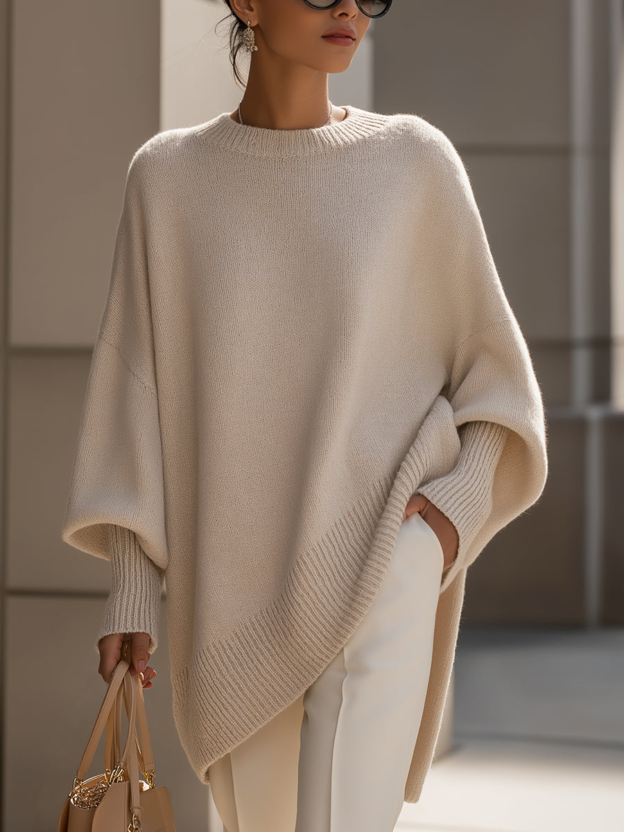 ELODIE™ | Wool-Blend Oversized Sweater