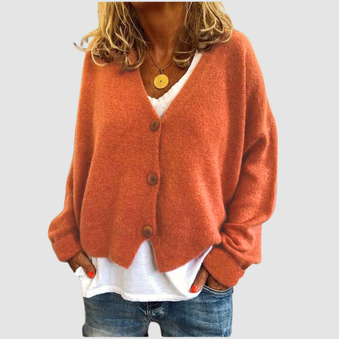 Women’s Knit Cardigan Button Up Sweater