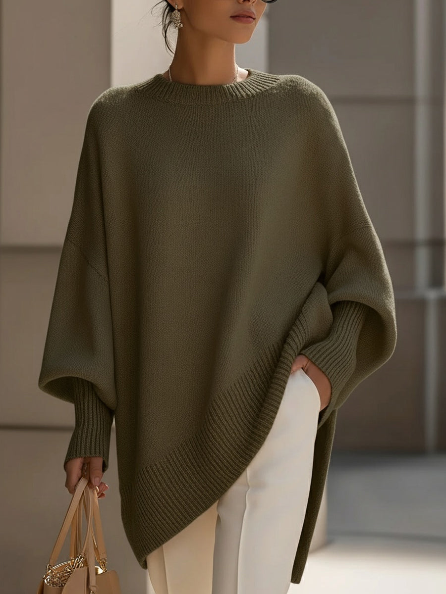 ELODIE™ | Wool-Blend Oversized Sweater