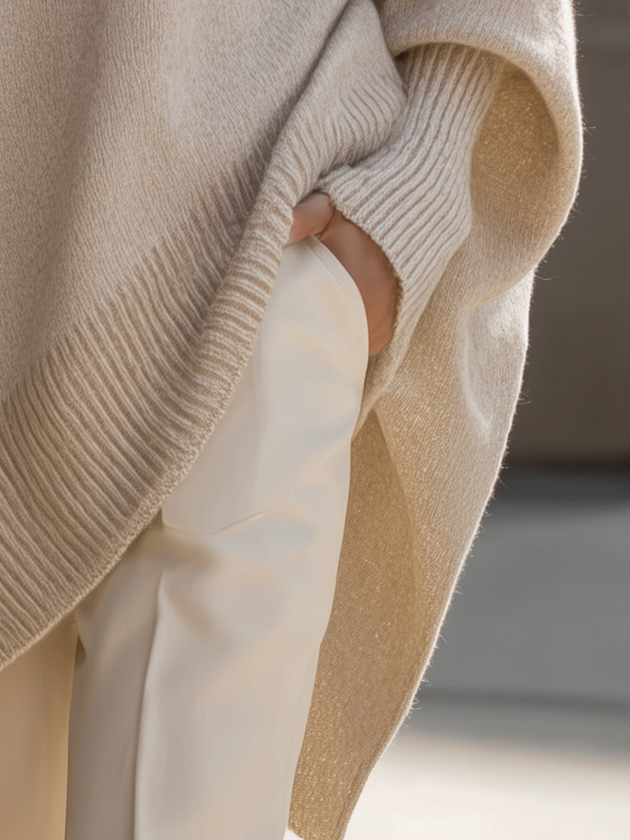 ELODIE™ | Wool-Blend Oversized Sweater