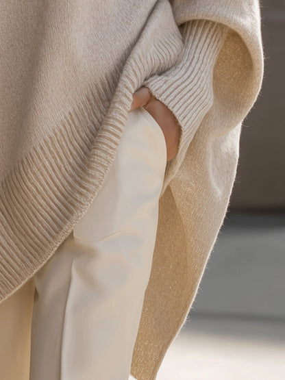 ELODIE™ | Wool-Blend Oversized Sweater