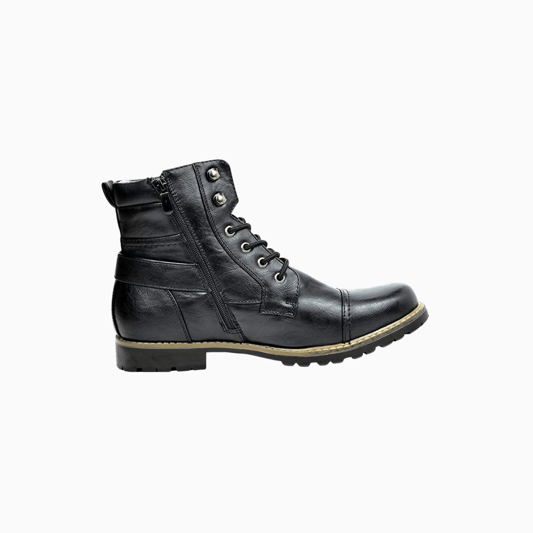 Men’s Classic Leather Rider Boots Durable