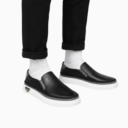 Men’s Leather Slip On Loafers Casual