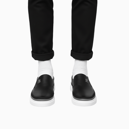 Men’s Leather Slip On Loafers Casual