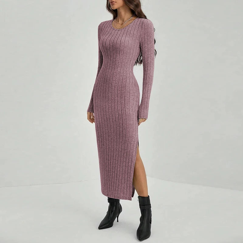 Elegant knitted dress