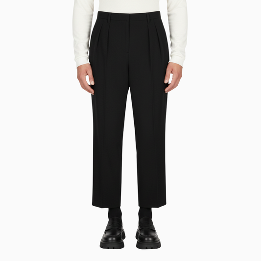 Women’s High Waist Pleated Wide Leg Trousers