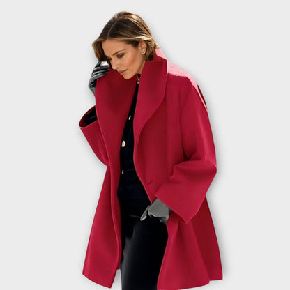Elegant Hooded Long Winter Coat
