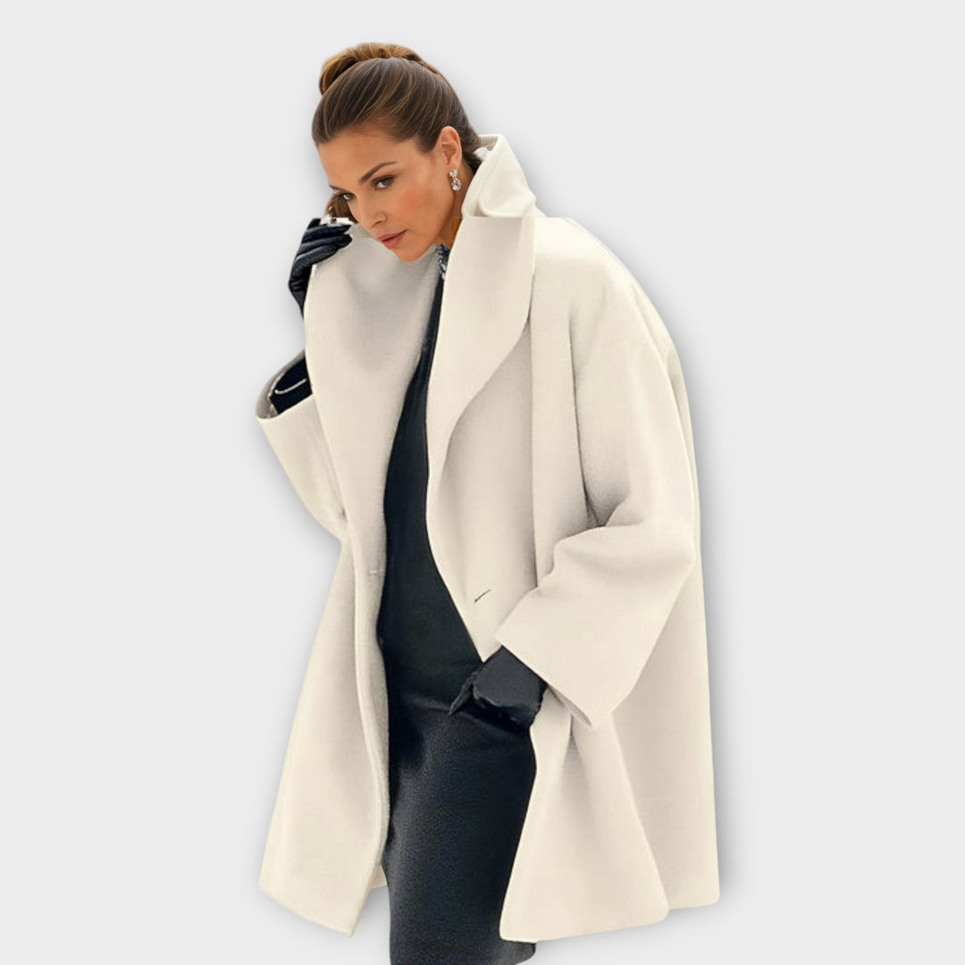 Elegant Hooded Long Winter Coat