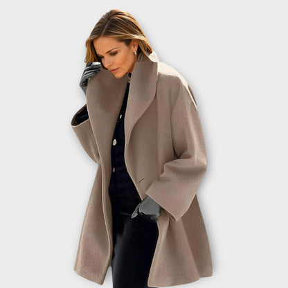 Elegant Hooded Long Winter Coat