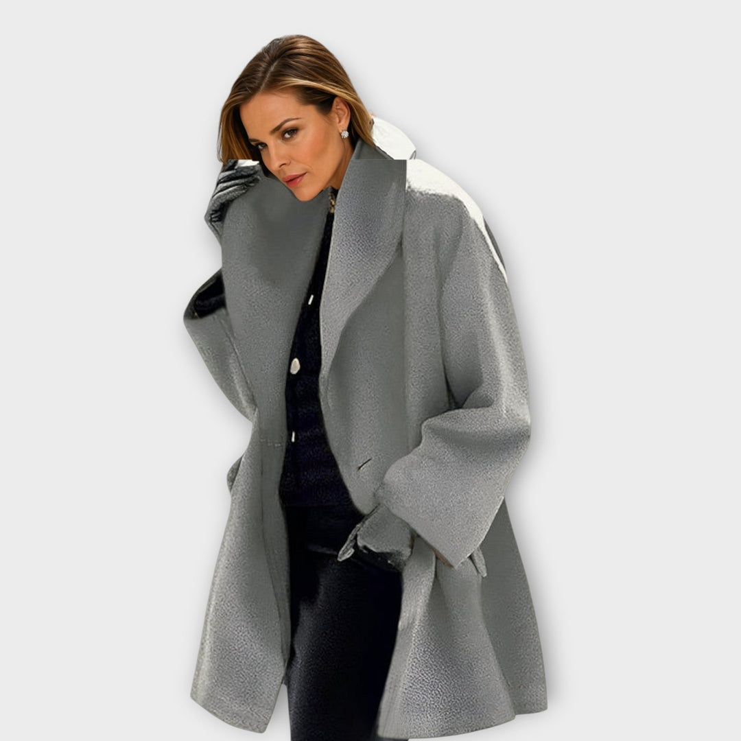 Elegant Hooded Long Winter Coat