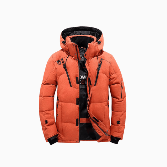 Men’s Hooded Puffer Jacket Winter