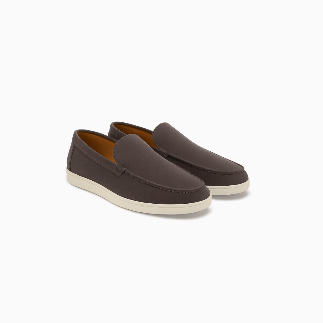Suede casual loafers